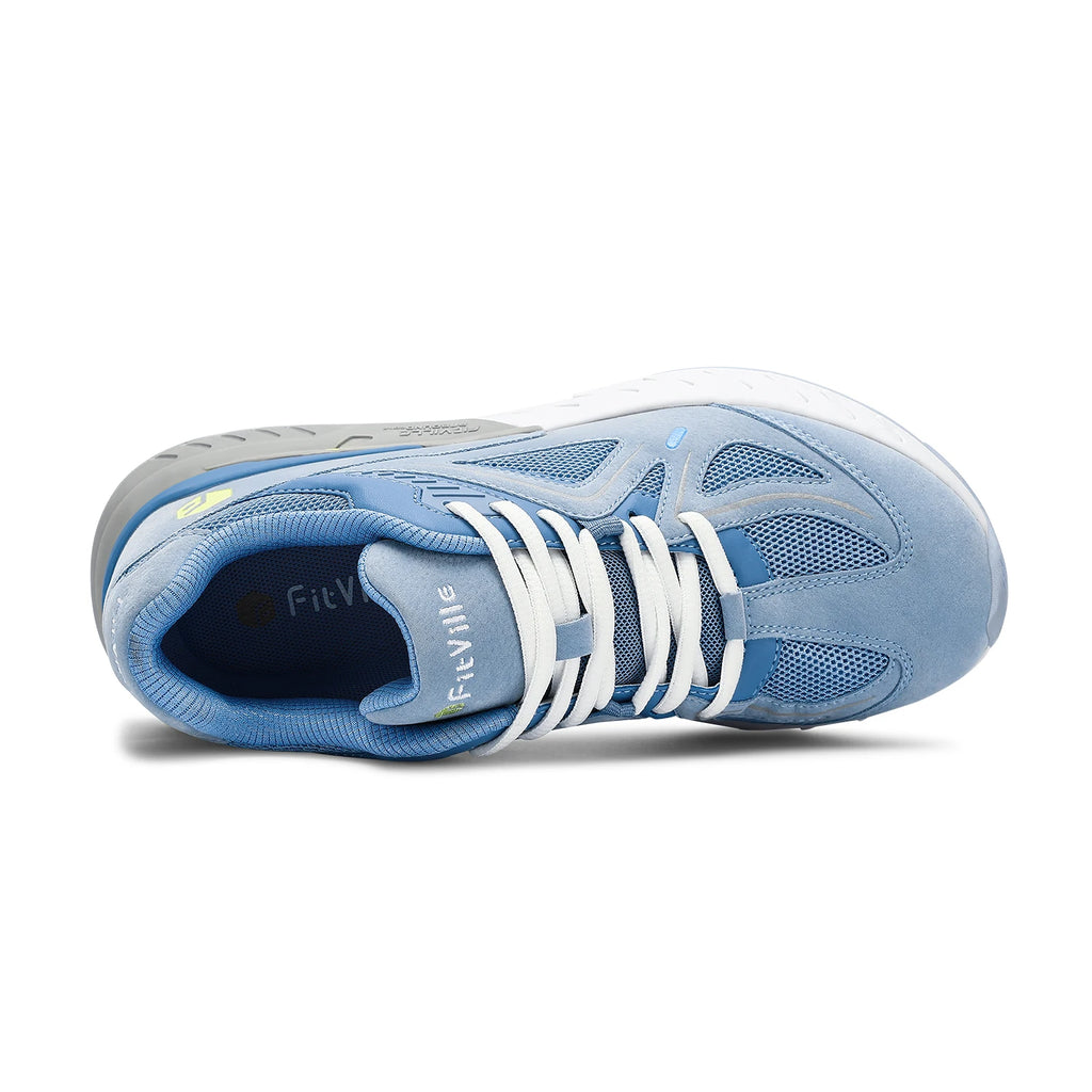 Zapatillas Anchas para Mujer - Soporte para Pie Plano y Fascitis