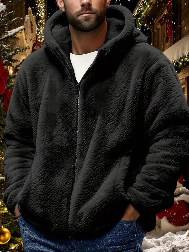 Chaqueta con Cremallera para Hombre — Casual Otoño/Invierno