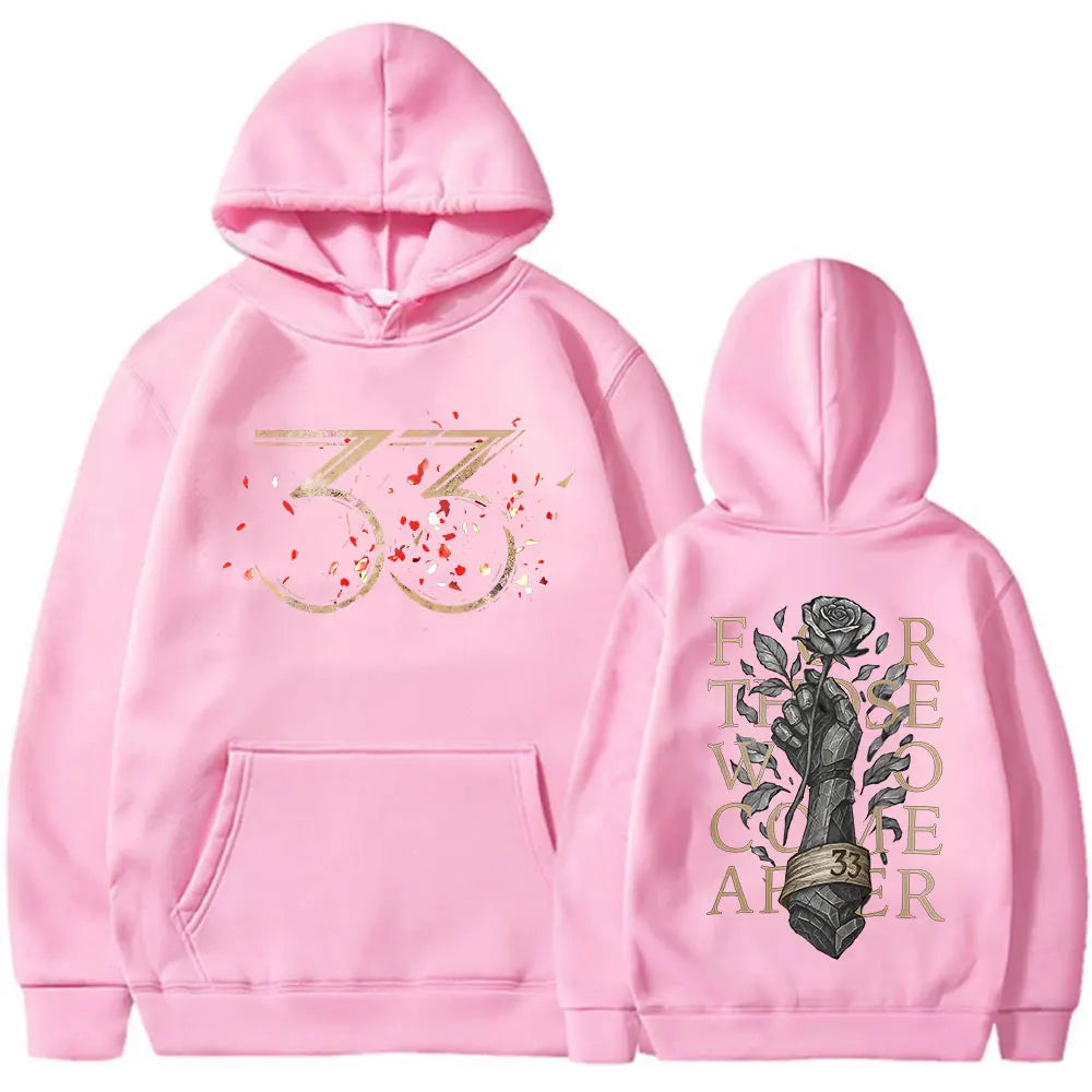 Sudadera con Capucha Clair Obscur Expedition 33, Ropa de Calle