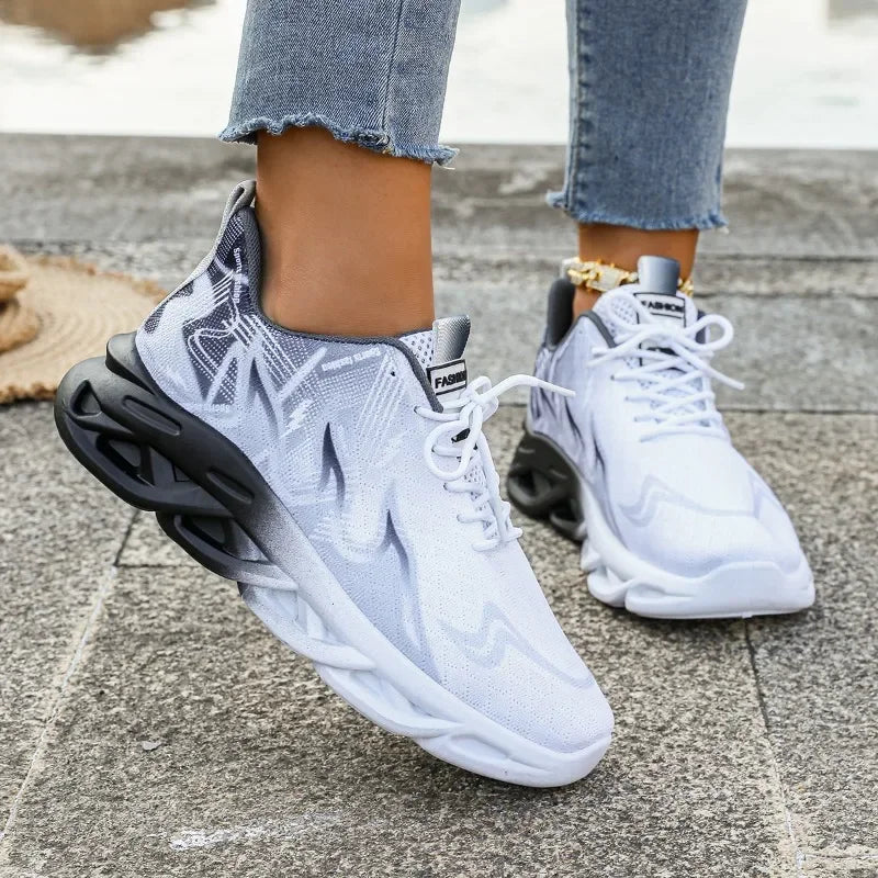Zapatillas Deportivas Transpirables para Mujer - Suela de Caucho Antideslizante