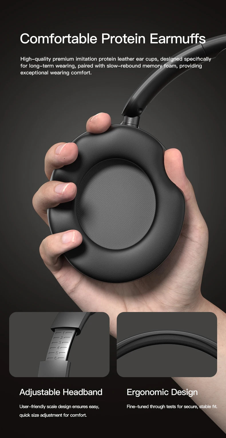 EOENKK SY-T8 Auriculares Bluetooth 5.4 Baja Latencia
