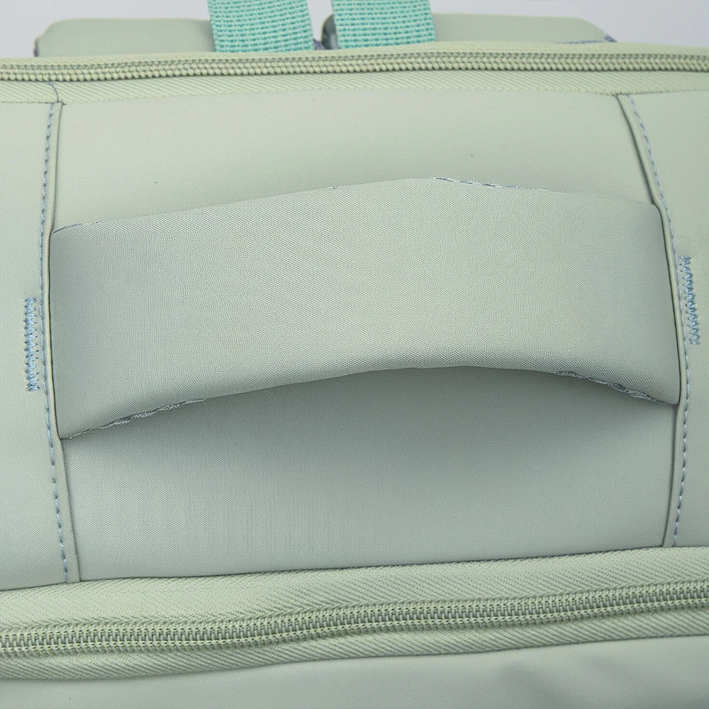 180 °     Mochila de Viaje de Nailon Completamente Abrible, Bolsa para Portátil de Gran Capacidad con Correa para Equipaje, Adecuada para Viajes de Negocios y Desplazamientos Diarios