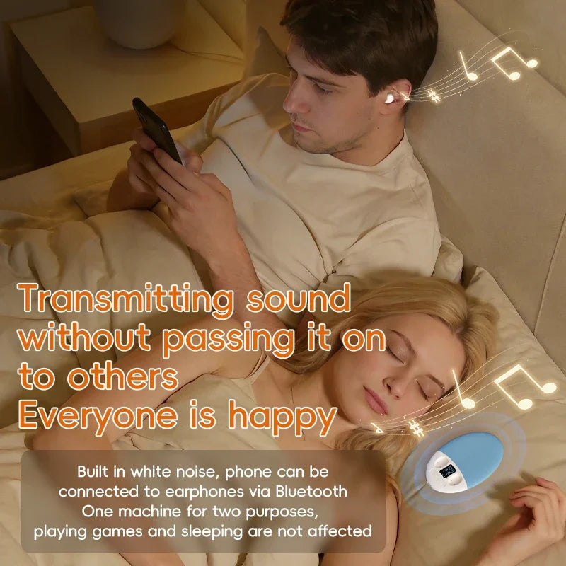 Auriculares Bluetooth 2 en 1 con Altavoz para Dormir de Lado