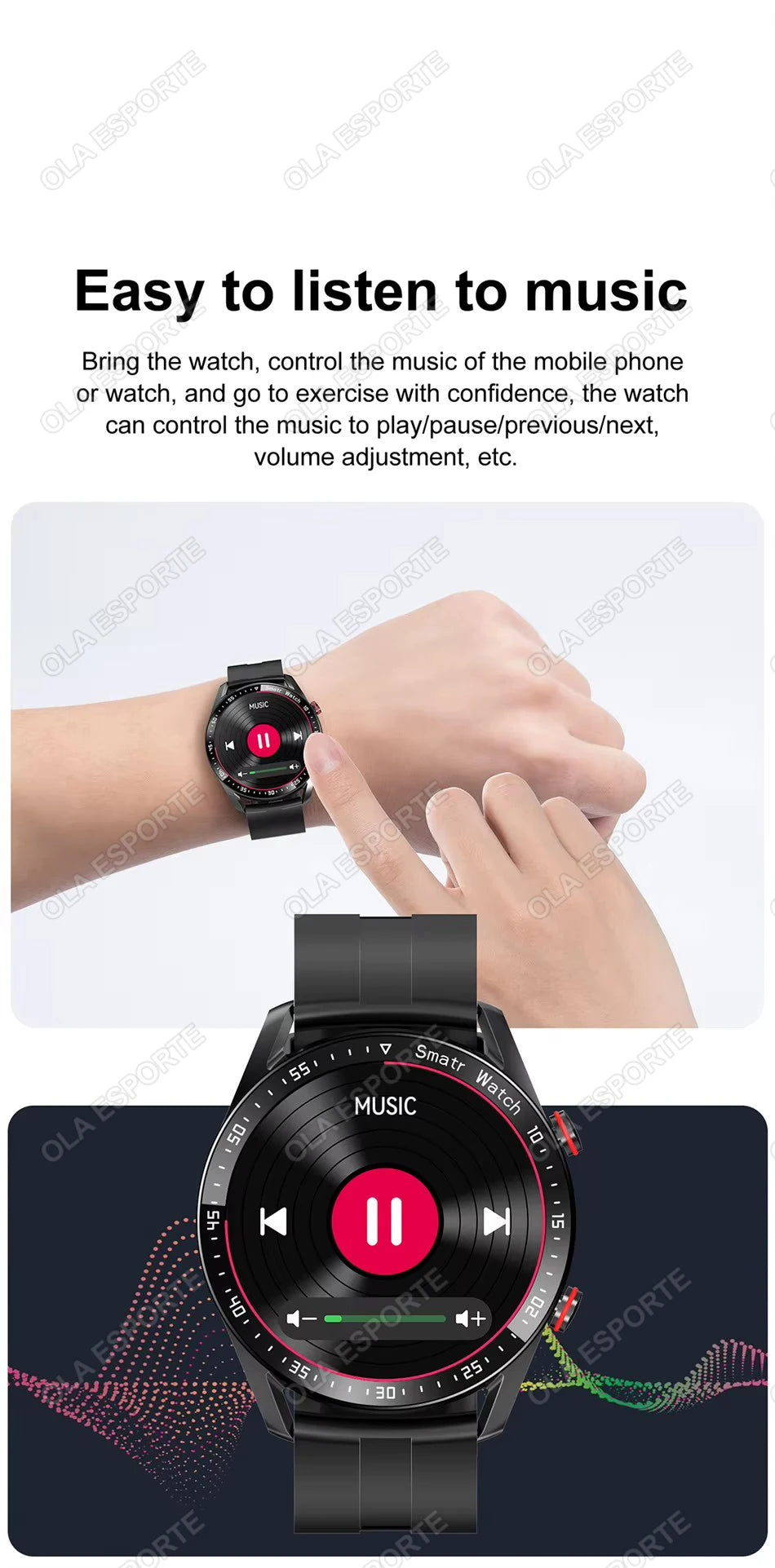 2025 nuevo reloj inteligente para hombres pantalla completamente táctil de 1,5 pulgadas llamada Bluetooth relojes de hombre de negocios Fitnes reloj inteligente deportivo para Android IOS