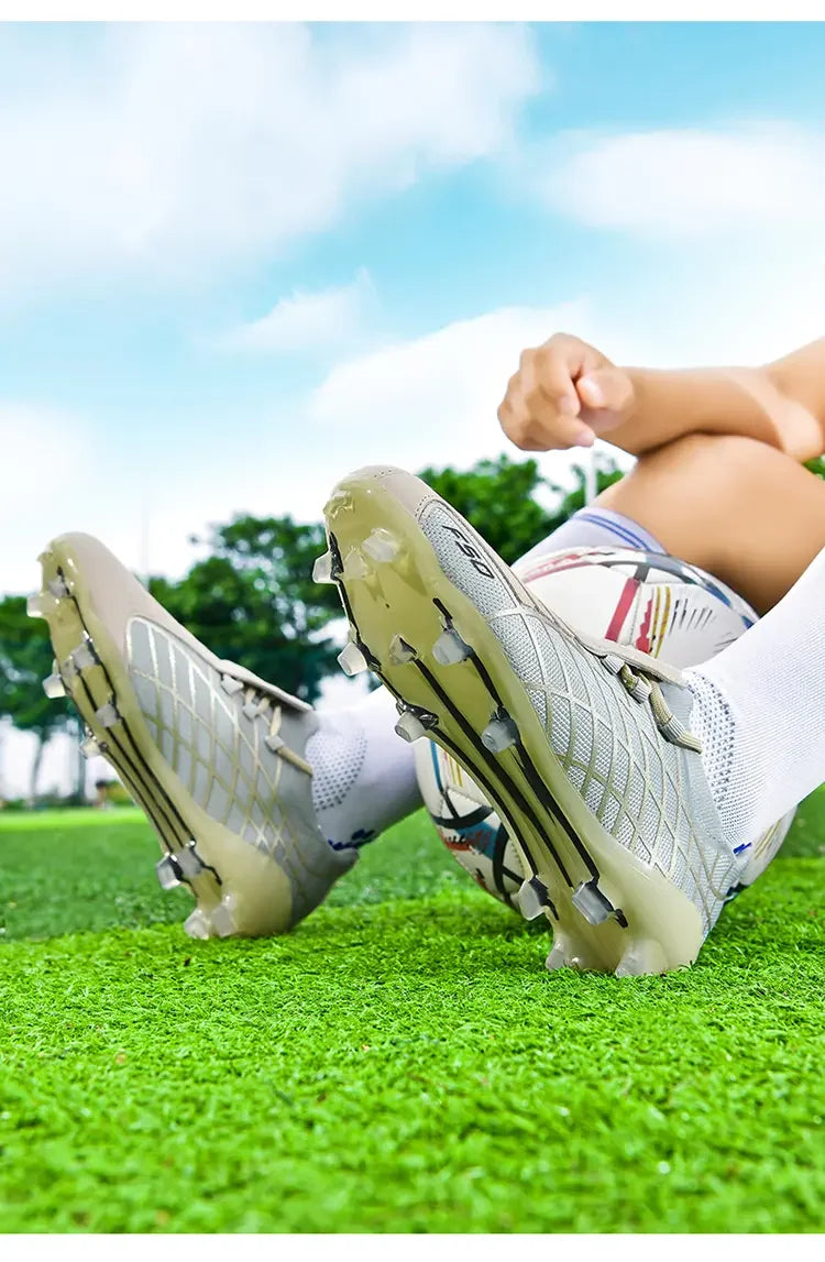 Botines de fútbol F50 FG estilo Spider unisex para terreno firme
