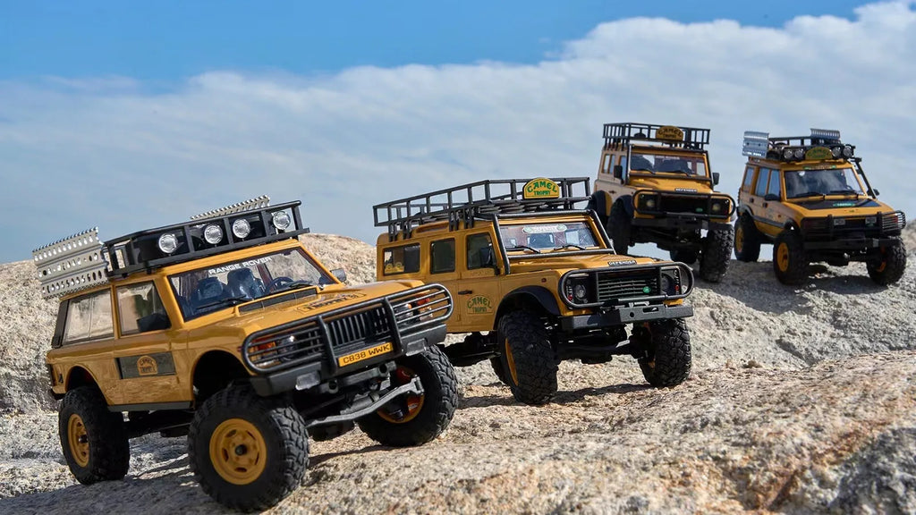Auto de Control Remoto FMS Land Rover 1/24 Todo Terreno RC