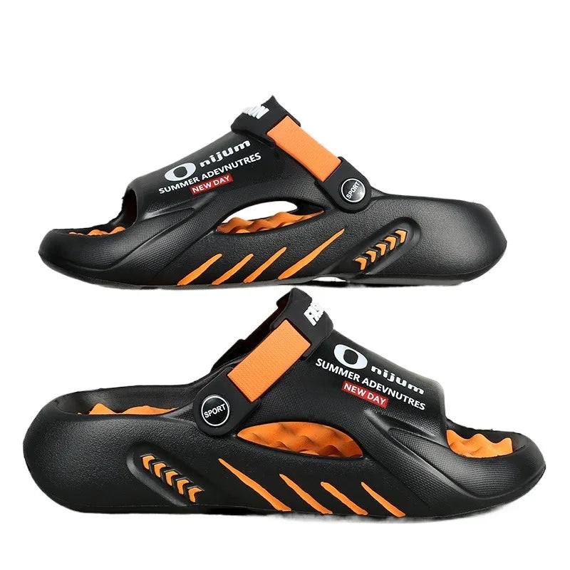 Sandalias slide para hombre en EVA antideslizante para playa e interior