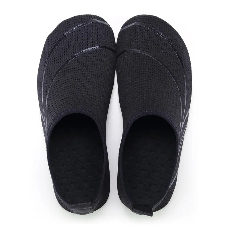 Zapatos acuáticos de secado rápido para hombre, zapatos de playa ligeros de verano para mujer, zapatos de agua suaves para parejas, zapatillas informales flexibles antideslizantes