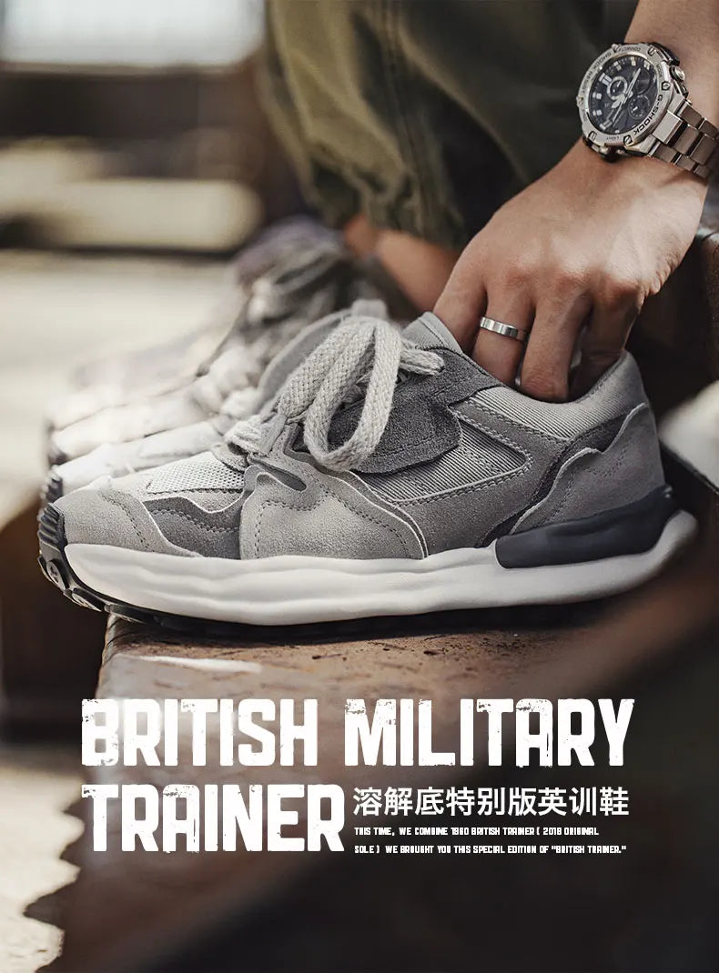 Zapatillas Maden Dissolve British Training Suela Gruesa Retro