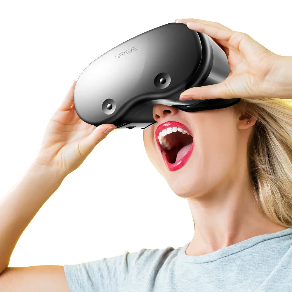 Gafas 3D VR de realidad Virtual para iPhone, Android, teléfono inteligente, casco, auriculares, lentes reales, dispositivos