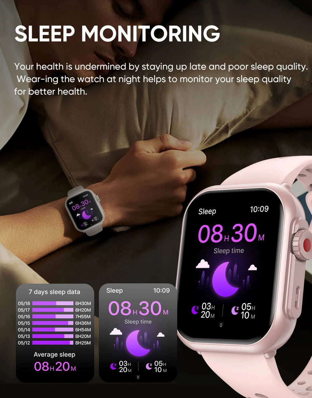 Para reloj IOS Ultra 2 SE hombres mujeres pulsera inteligente 1000mAh batería GPS AMOLED pantalla Bluetooth llamada deporte reloj inteligente impermeable
