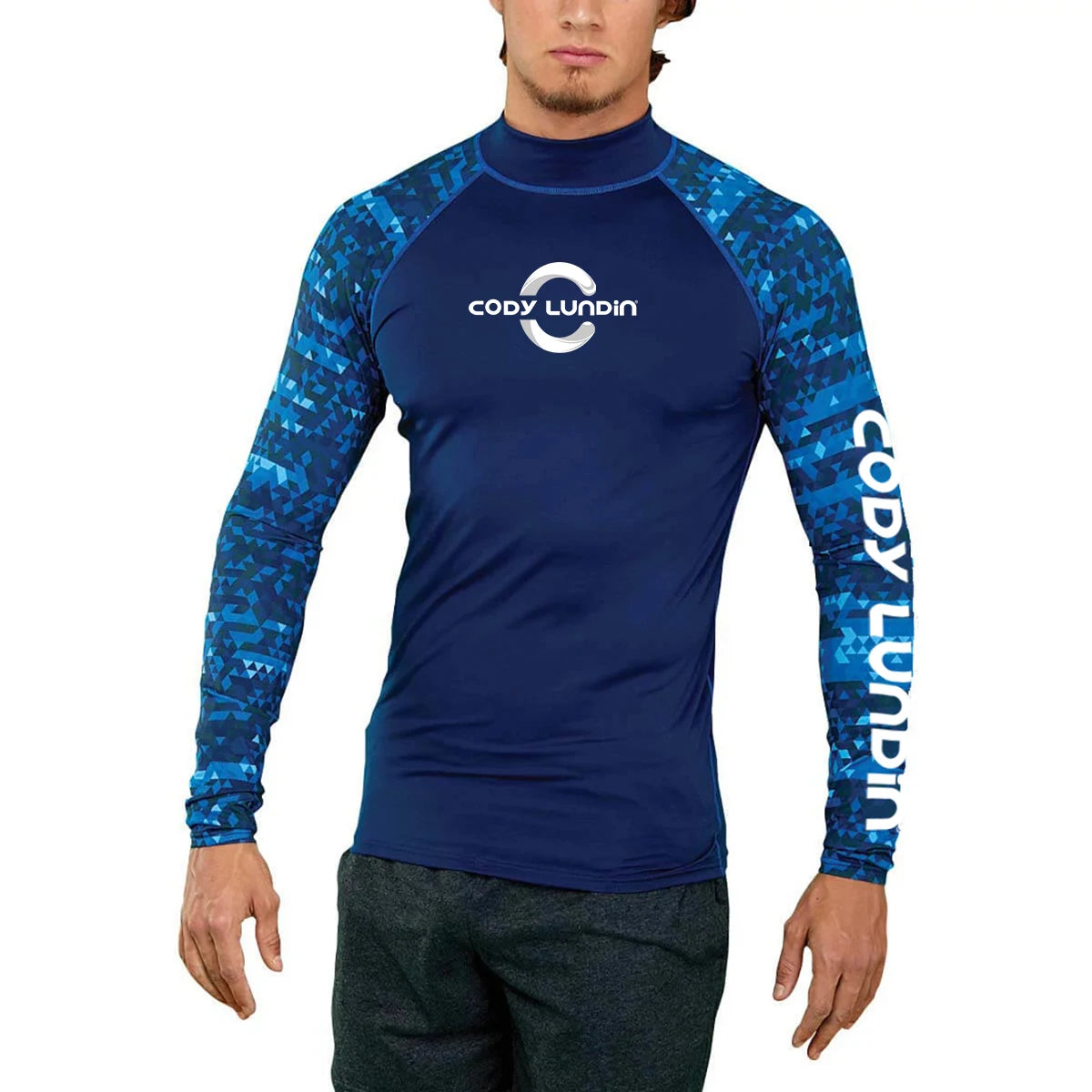 Camiseta de Compresión UV para Hombre, Surf y Natación