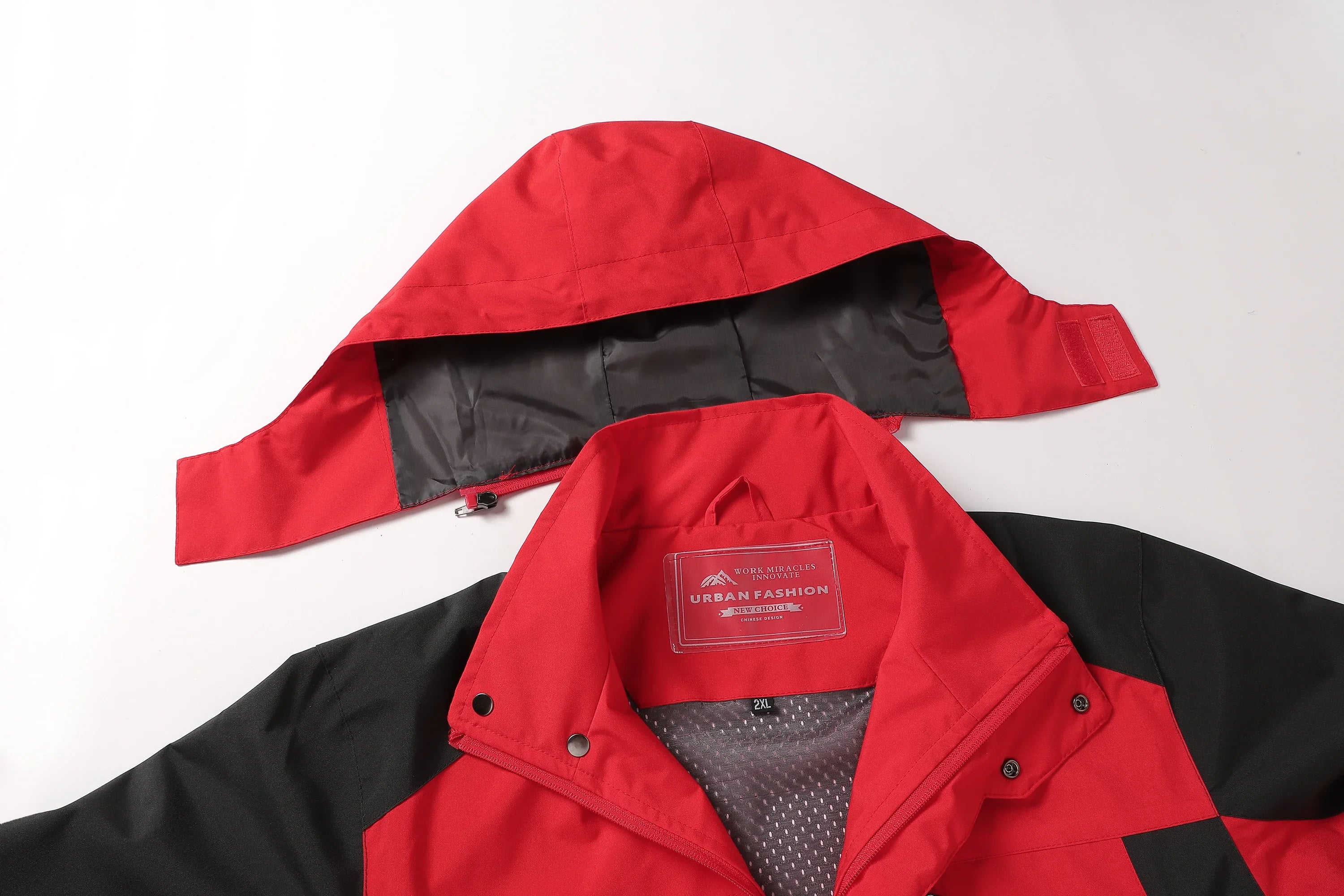 Chaqueta de senderismo impermeable para hombre, cortavientos a prueba de viento de gran tamaño, Camping, caza, correr, senderismo, pesca, abrigo para hombre al aire libre