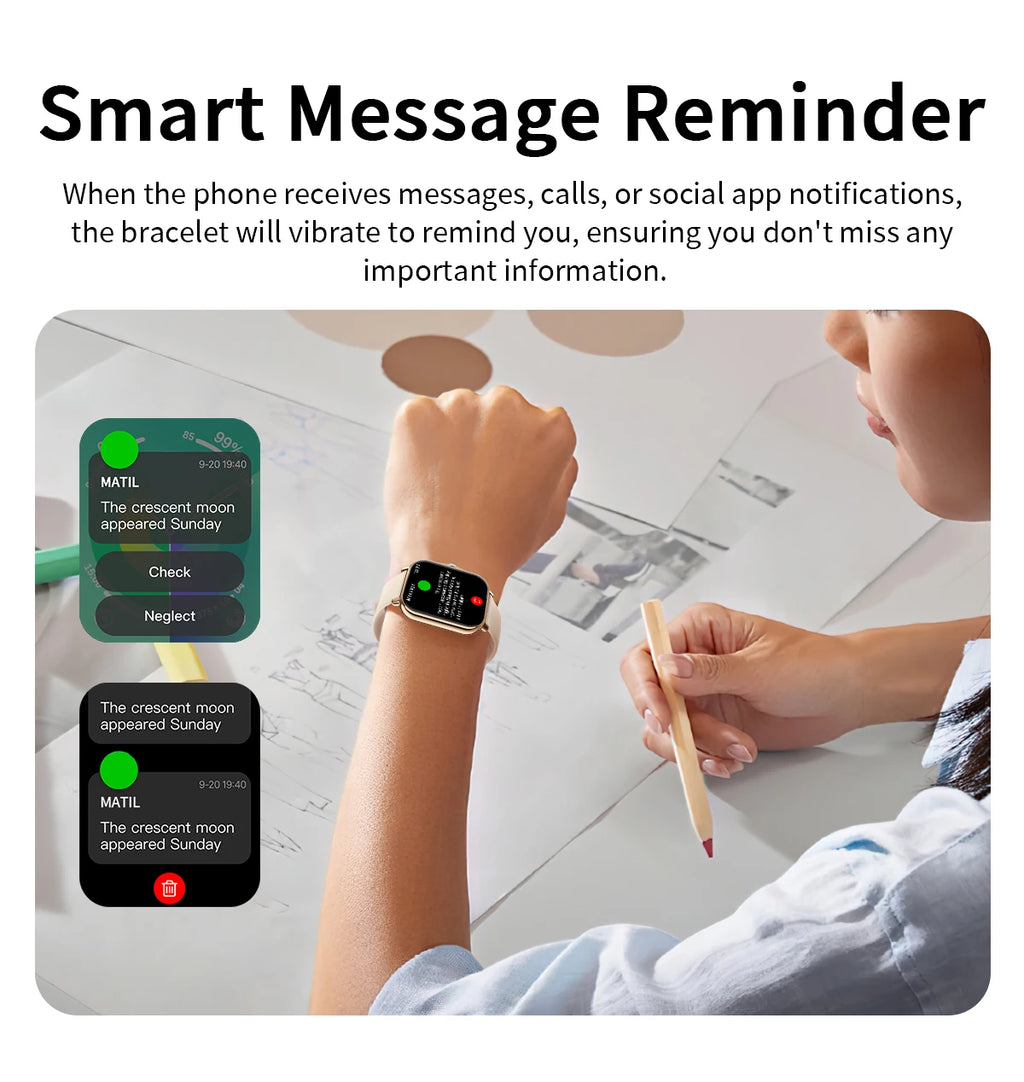 SIMSONLAB Reloj Inteligente Fitness Tracker