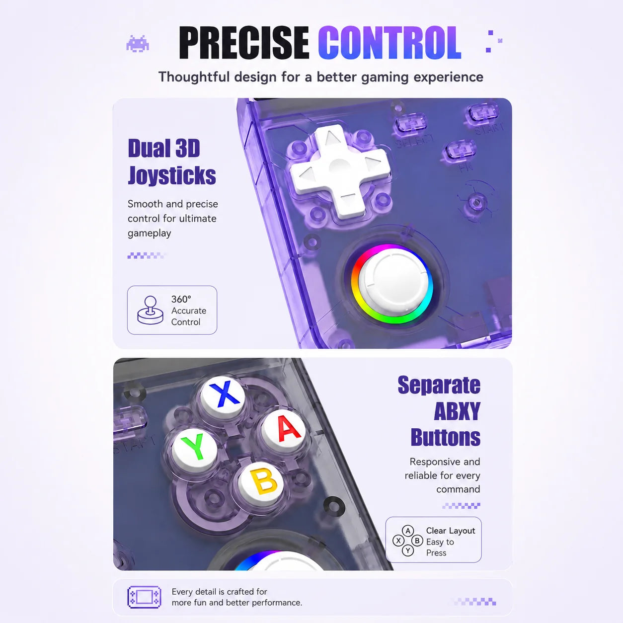Consola de Juegos Retro Portátil R36 Ultra X con Pantalla IPS de 4.5 Pulgadas, 64GB/128GB, Consola de Juegos Portátil con Más de 20000 Juegos