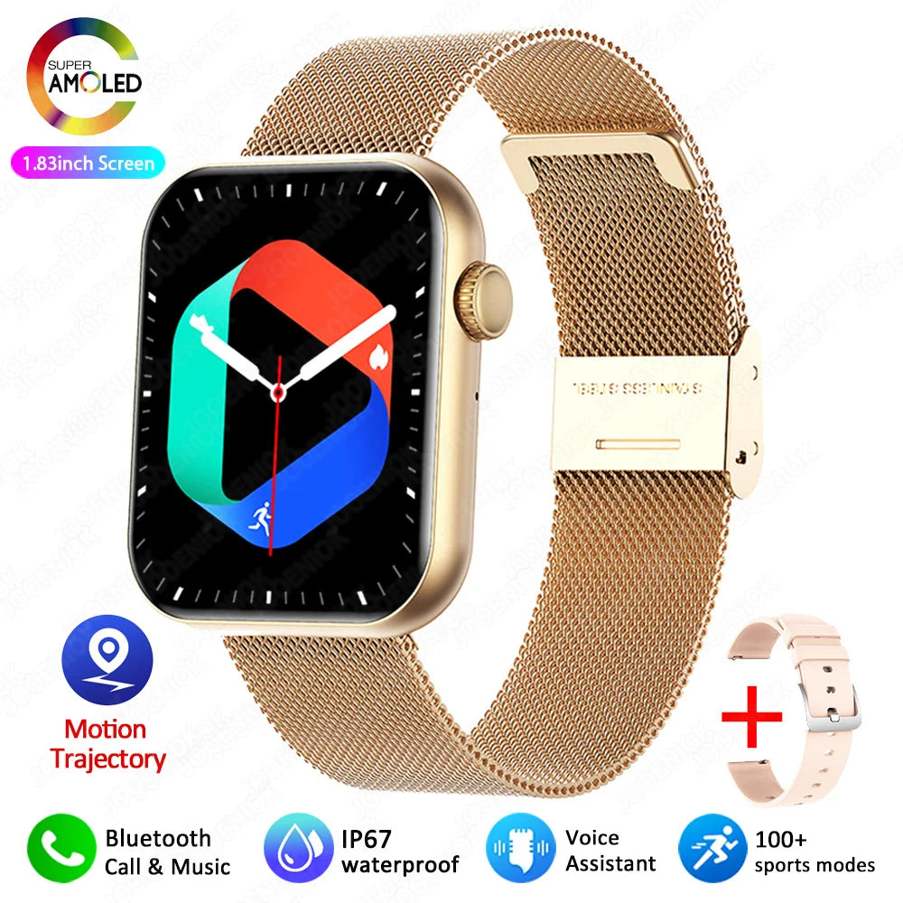 Reloj Inteligente con IA de Voz, IP68 y Llamadas Bluetooth