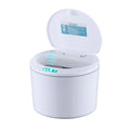 Cubo de Basura con Sensor para Escritorio, Funciona con Batería, Mini Cubo de Basura Automático con Tapa para Escritorio y Vehículo, 3L