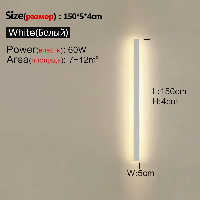 Lámpara de Pared LED IP65 Impermeable Exterior Jardín