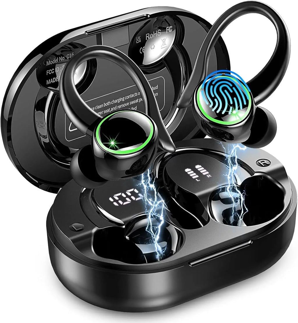 Auriculares Bluetooth 5.4 Deportivos 50h Graves