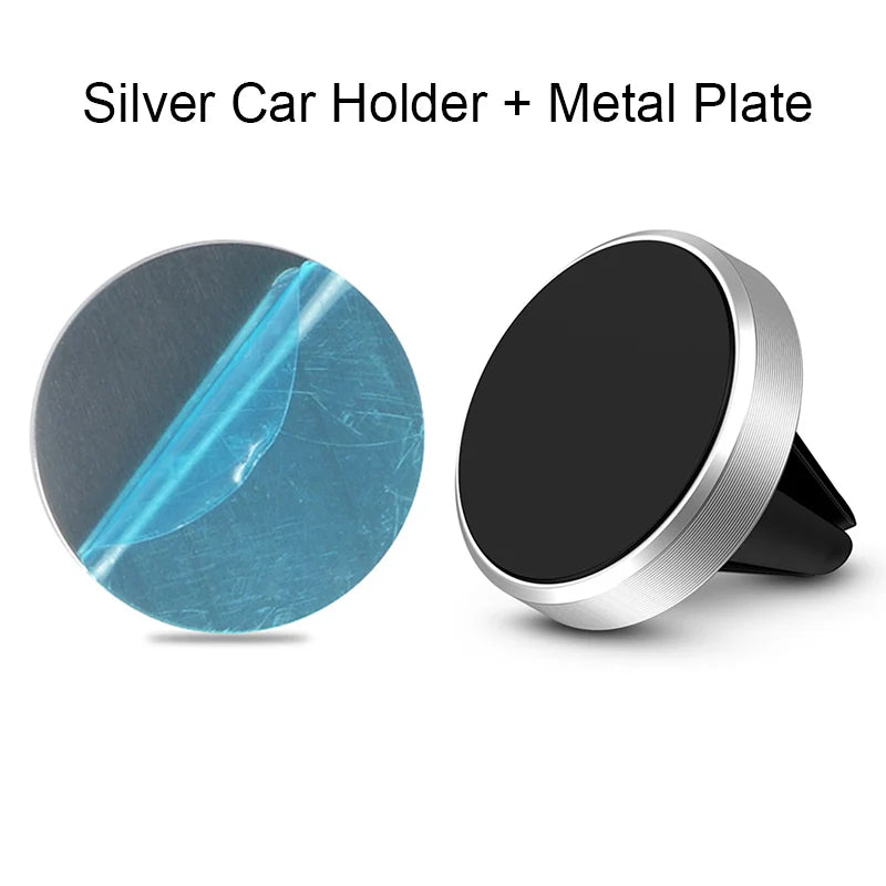 Soporte Magnético para Teléfono Celular con Ventilación de Aire para Automóvil, Soporte GPS Magsafe Compatible con iPhone 12-17 Pro Max, Samsung, Xiaomi y Otros Smartphones