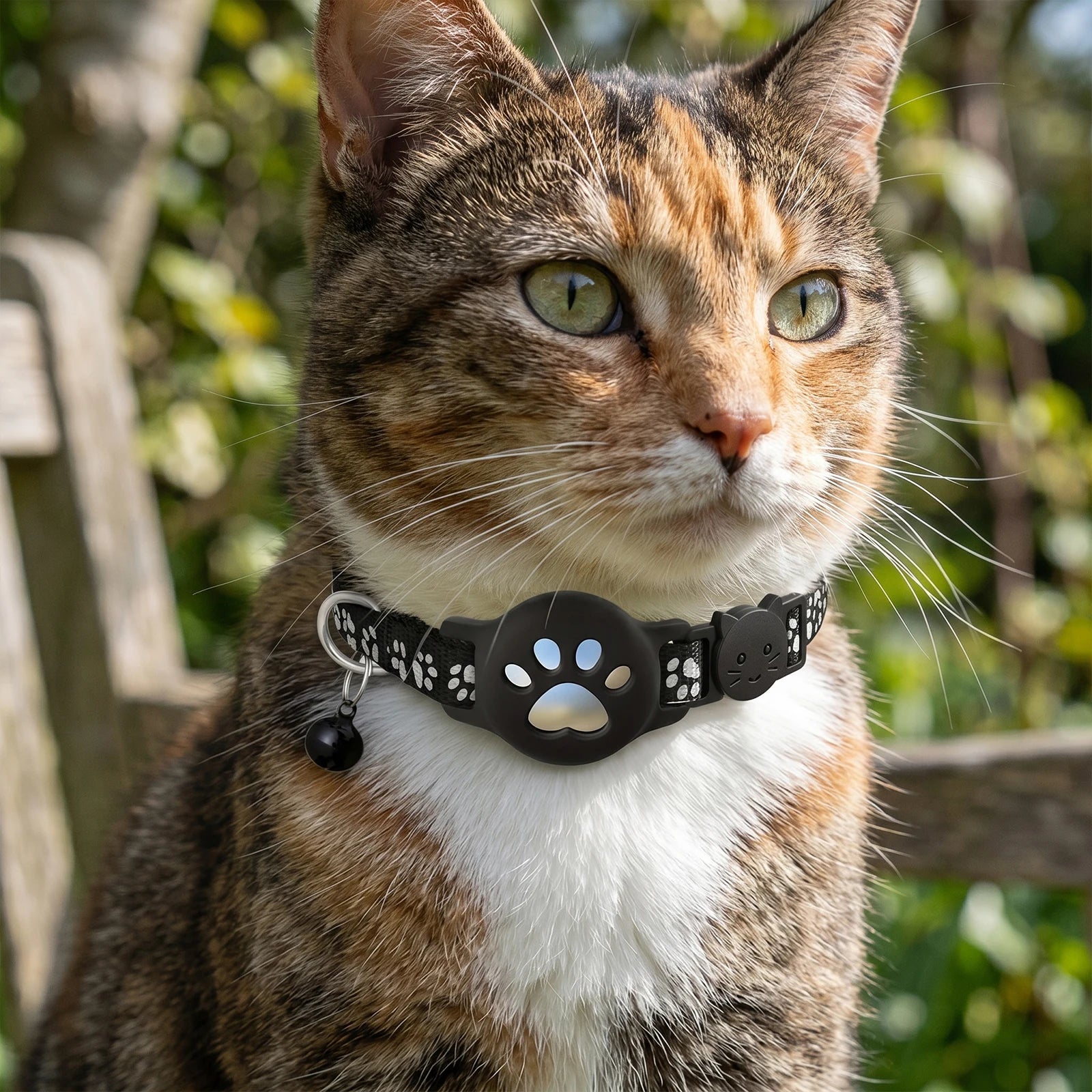 Collar Rastreador GPS para Mascotas Impermeable con App iOS y Android