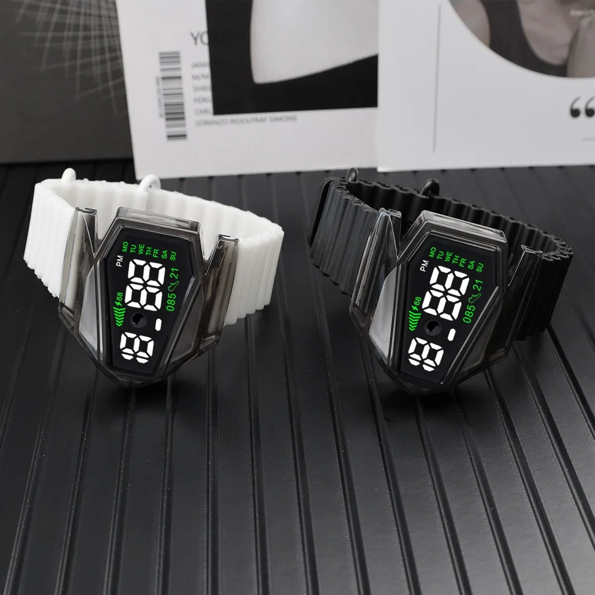 Reloj Digital Deportivo LED Táctil para Niños