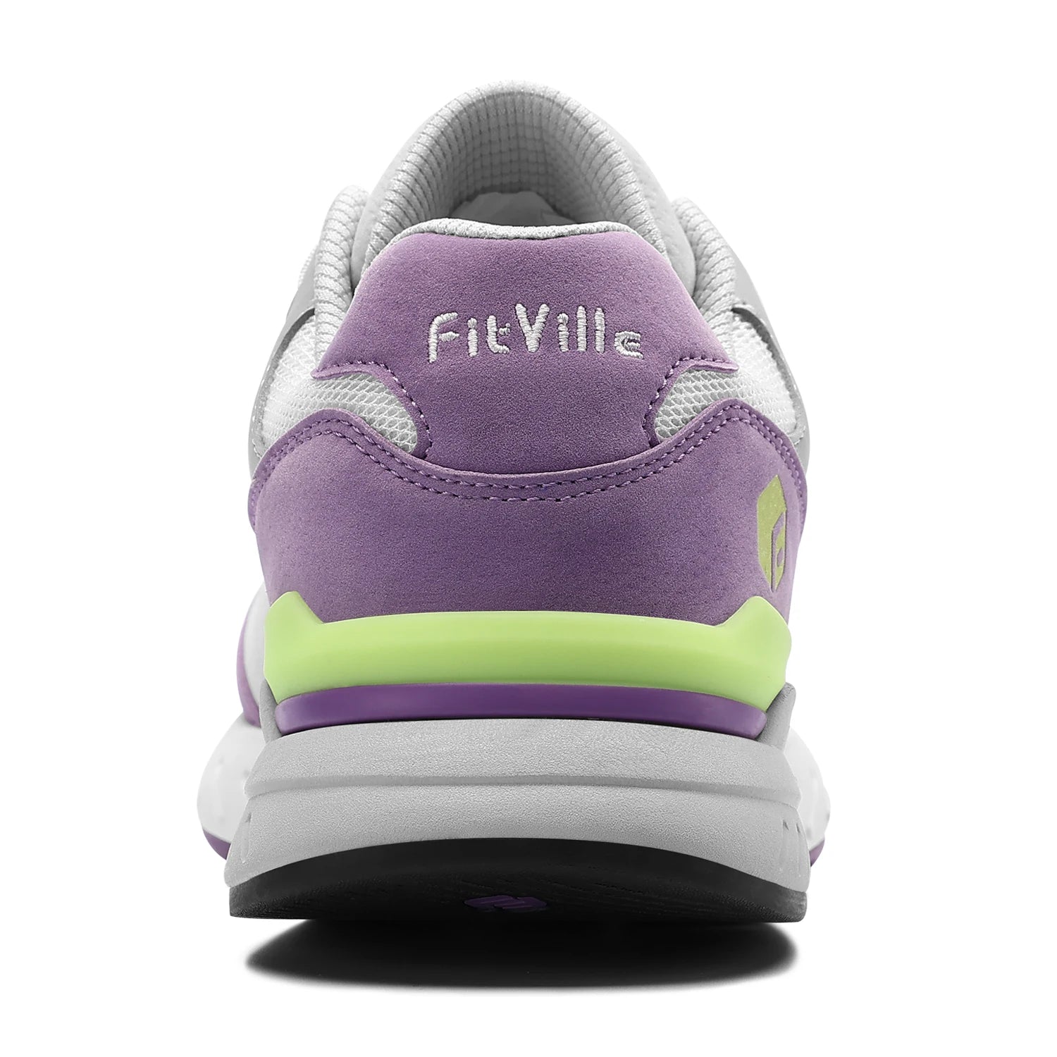 FitVille-zapatos para caminar Extra anchos para mujer, zapatillas ligeras de ancho para pie plano, fascitis Plantar, alivio del dolor en el talón