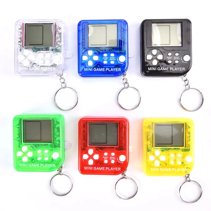 Mini Consola Retro con Llavero - 26 Juegos Clásicos Integrados