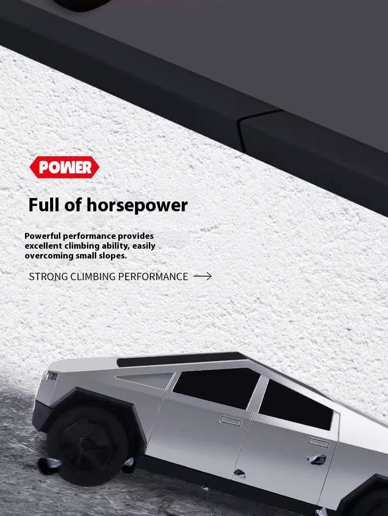 Camioneta RC 1:24, Todoterreno 4WD con Luces LED