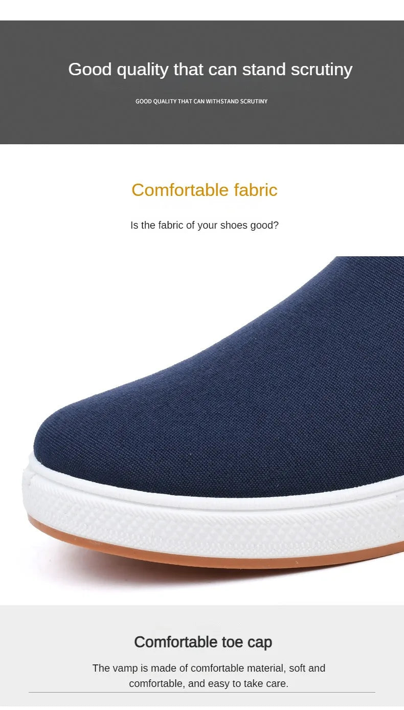 Zapatillas de Lona para Hombre sin Cordones | Livianas y Casuales