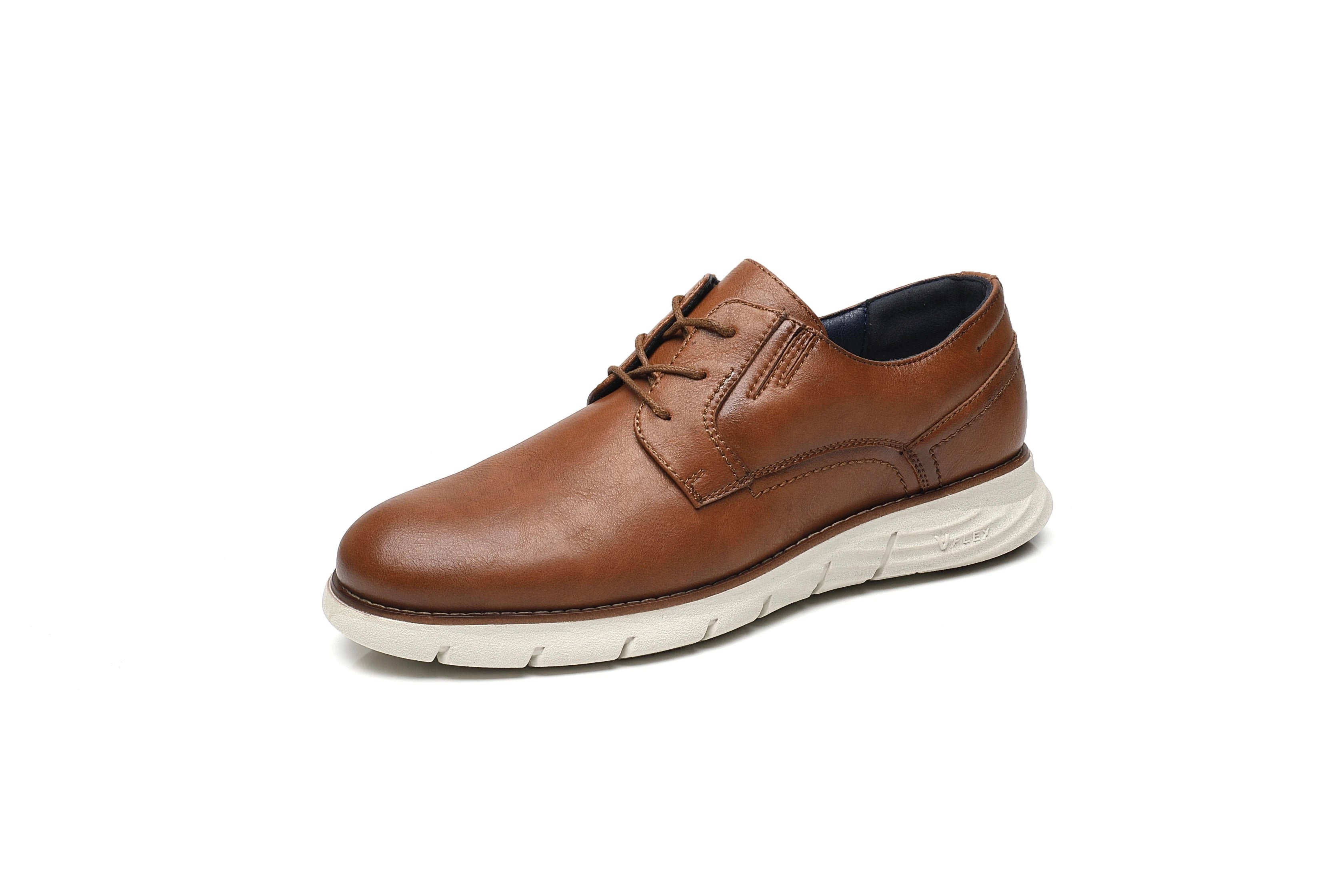 Zapatos Casuales de Cuero para Hombre con Cordones