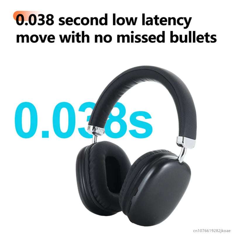 Auriculares Bluetooth 5.3 con Micrófono HD para Llamadas, Auriculares Inalámbricos Over-Ear, Auriculares HiFi Estéreo para Juegos y Música, B40 Larga Duración en Espera, BT1632