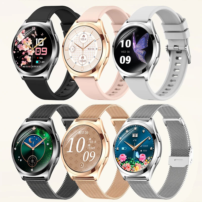 Reloj Inteligente LIGE AMOLED para Mujer Bluetooth