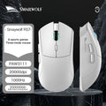 SMAILWOLF RS7 Bluetooth ratón inalámbrico para juegos PAW3311 controlador macro ordenador portátil ordenador de escritorio juego de oficina 20000dpi