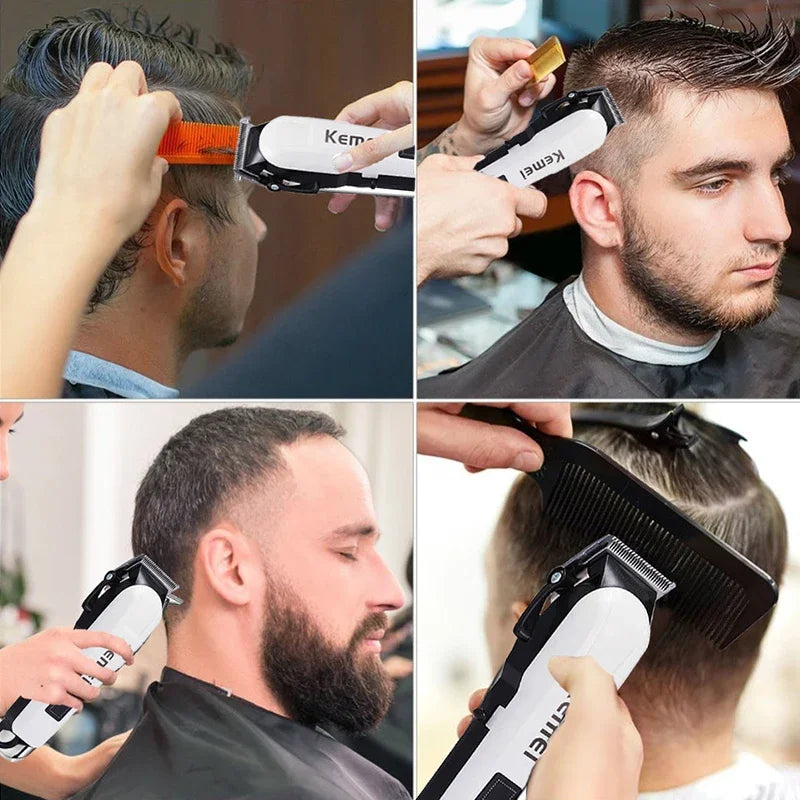 Cortadora de Pelo Inalámbrica KM-PG809A, Recortadora Profesional de Cabello