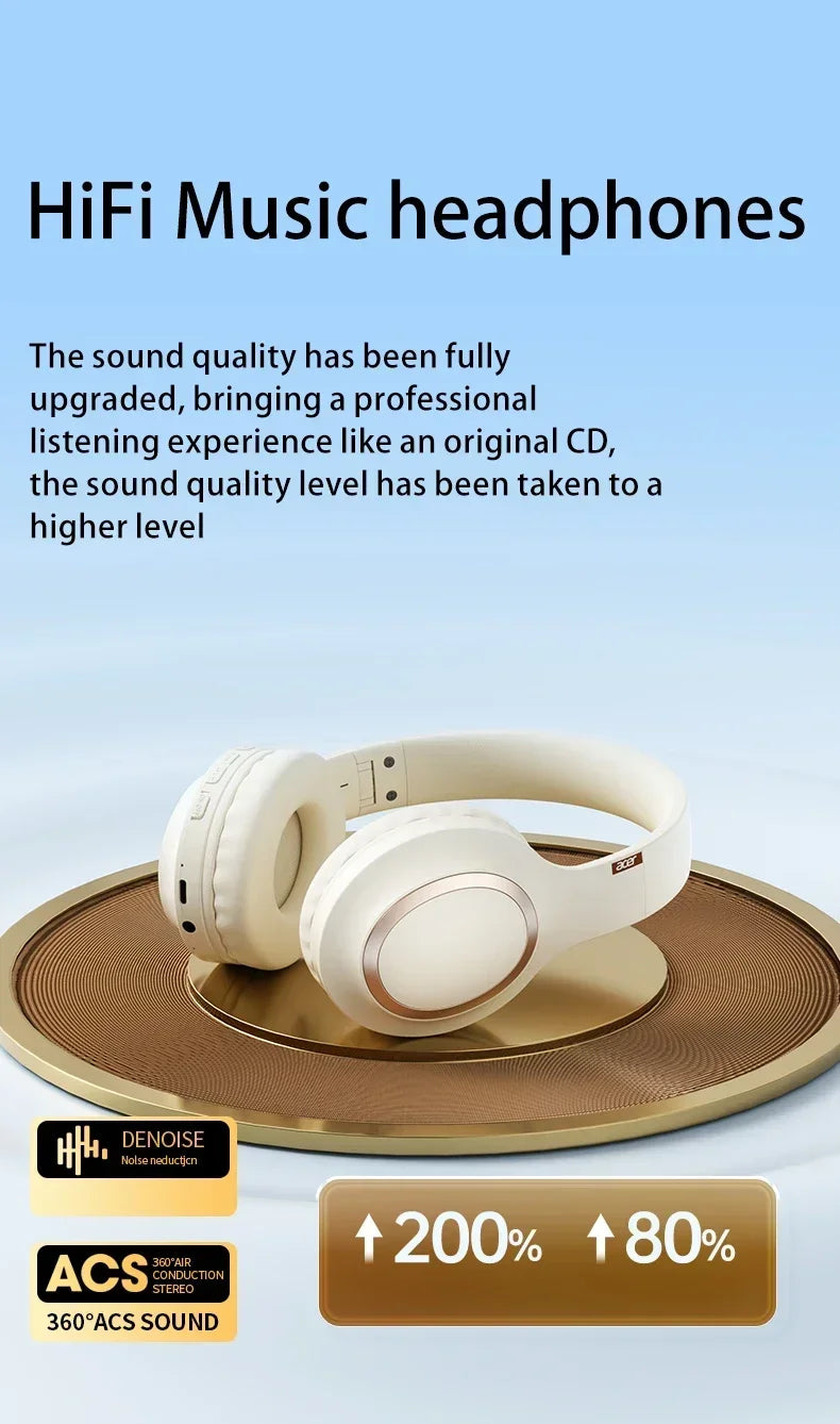 Acer OHR300 Auriculares Over-Ear LDAC Bluetooth 5.3