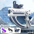 Pistola de agua eléctrica para niños, juguete con ráfagas de alta presión, carga fuerte, rociador automático de agua, pistolas de juguete