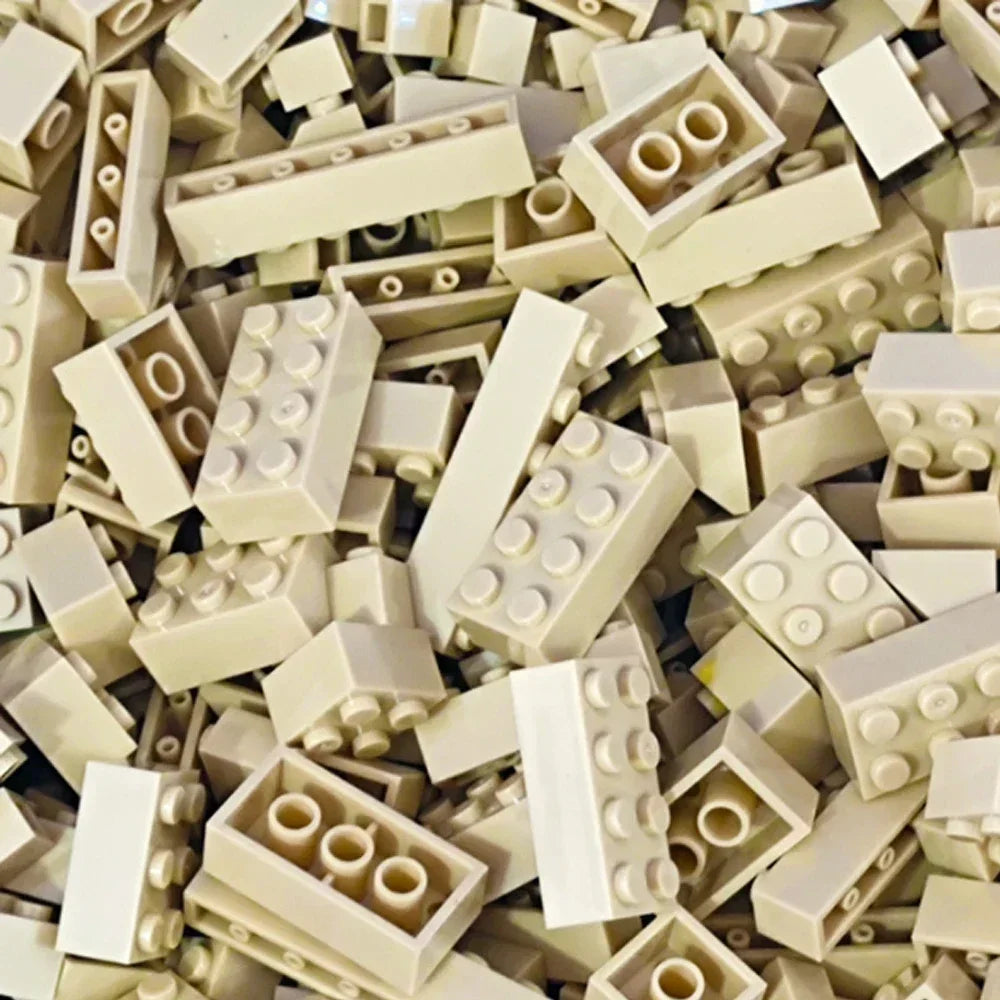 120/240 Uds. Juego de bloques de construcción a granel ciudad ladrillos clásicos montaje colorido DIY juguete creativo juguete educativo interactivo para niños