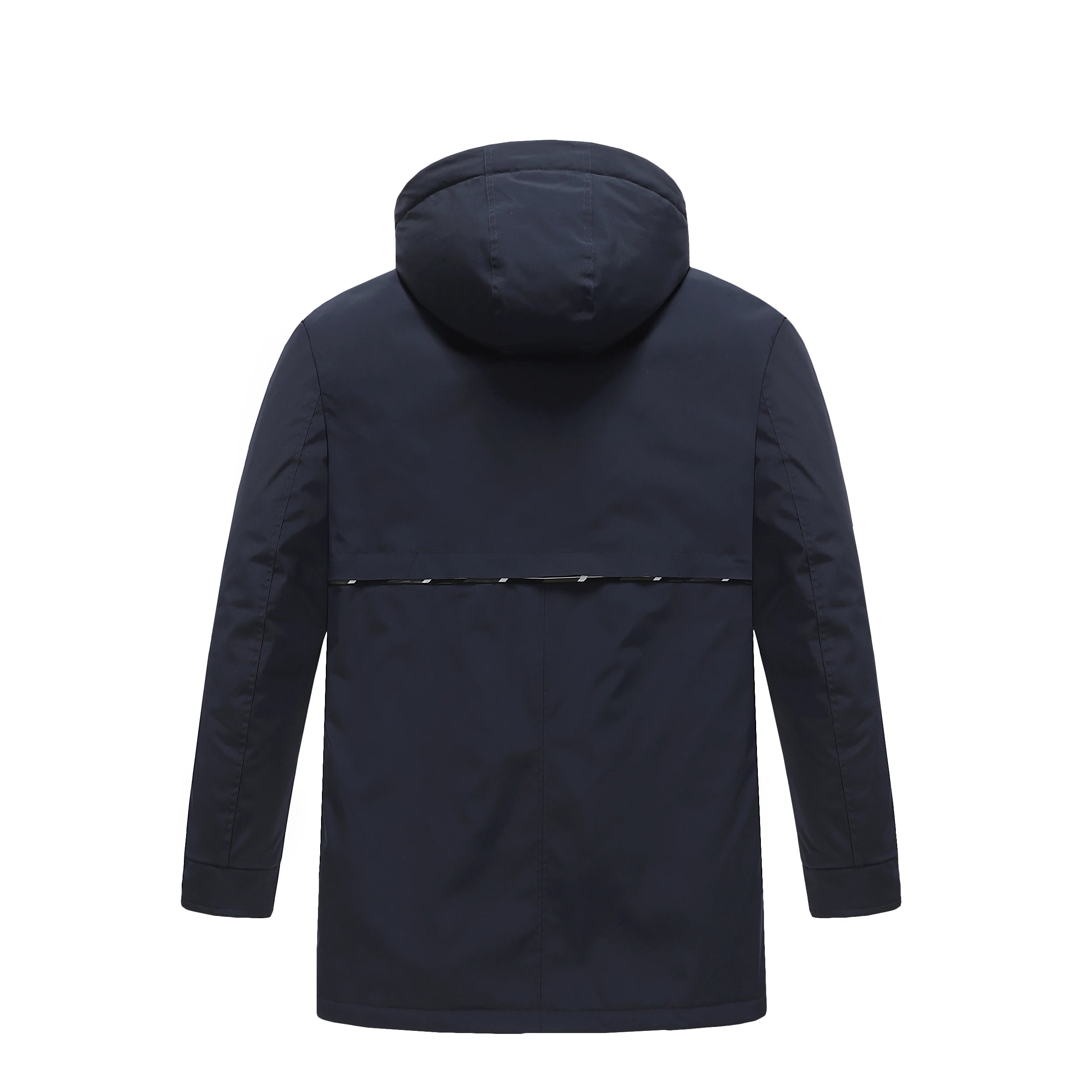 Parka Militar con Capucha para Hombre, Abrigo Cálido de Invierno
