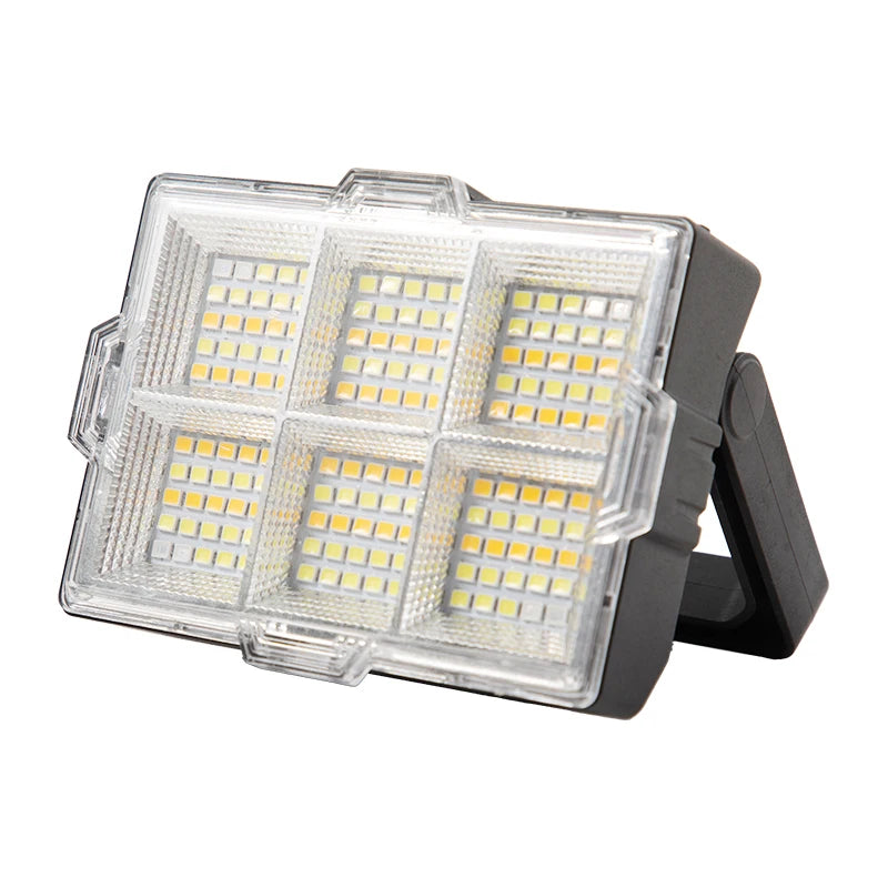 Luz de Trabajo Solar Portátil 150 LED para Camping