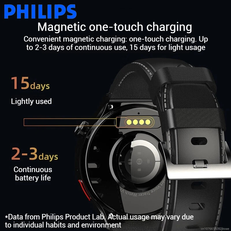 Reloj Inteligente Philips IA Grabación y Traducción