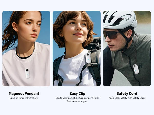 Mini cámara corporal Full HD 4K para casco y bicicleta con WiFi