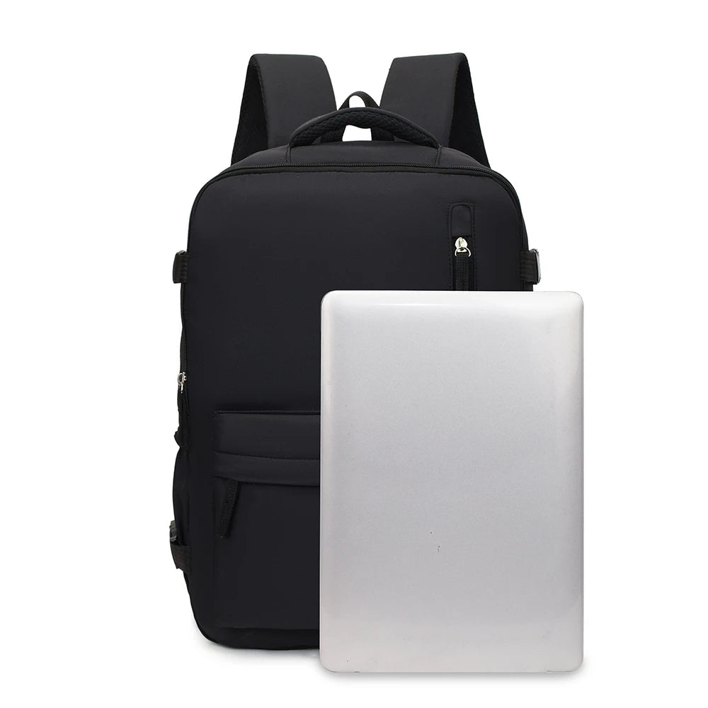 Mochila de viaje para hombres y mujeres, mochila de gran capacidad para viajes de negocios cortos, mochila de equipaje liviana