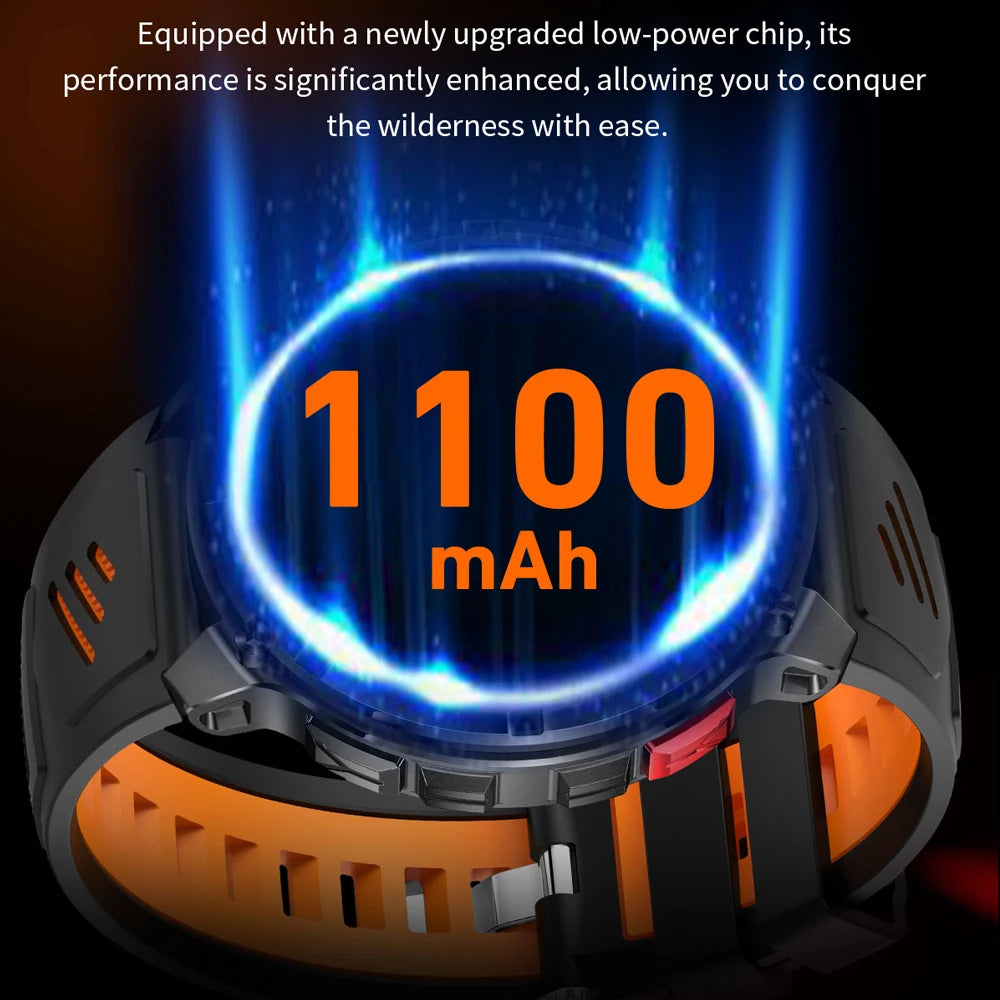 T-Rex3 Ultra Reloj Inteligente Militar AMOLED GPS
