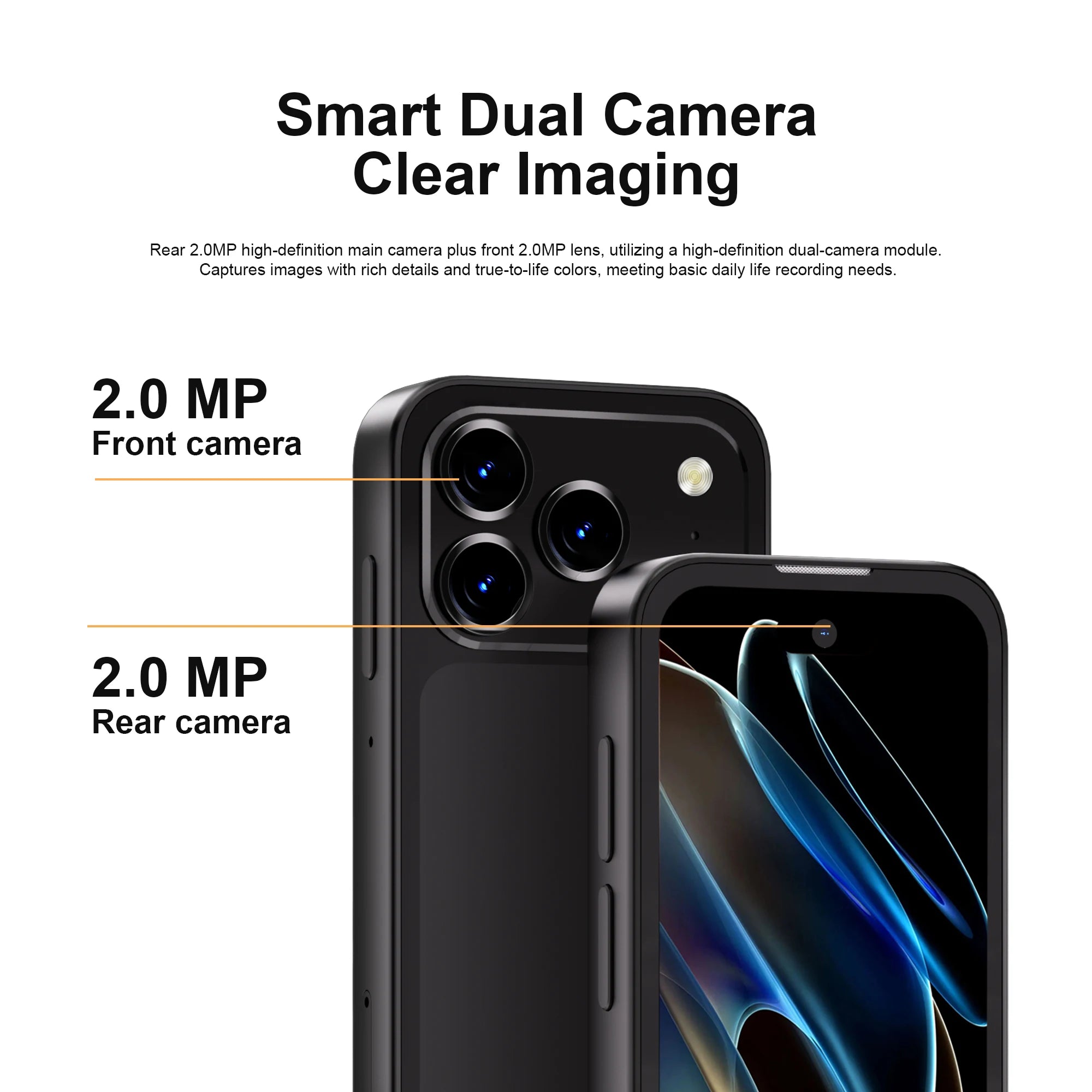 Mini Smartphone SERVO 17 PRO MAX con Pantalla Completa de 3.75'', 3G WCDMA, Doble SIM, GPS, Desbloqueo Facial, Android, Teléfono Móvil Inteligente Pequeño