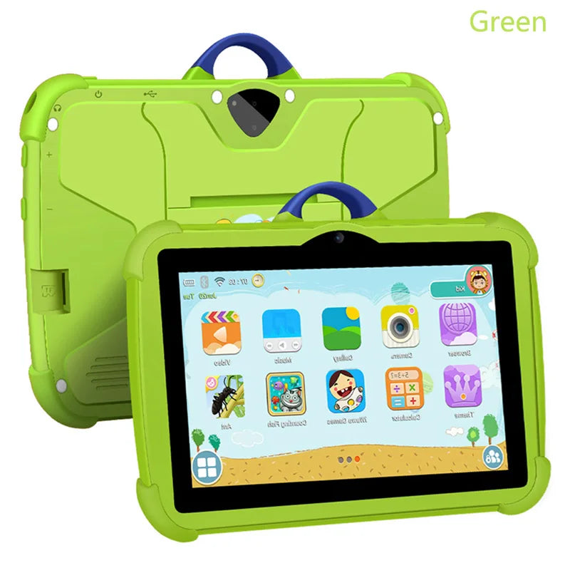 Nuevas Tabletas Infantiles Google de 7 Pulgadas, 5G WiFi, Quad Core, 4GB RAM, 64GB ROM, Económicas para Niños, Regalo Educativo, 4000mAh