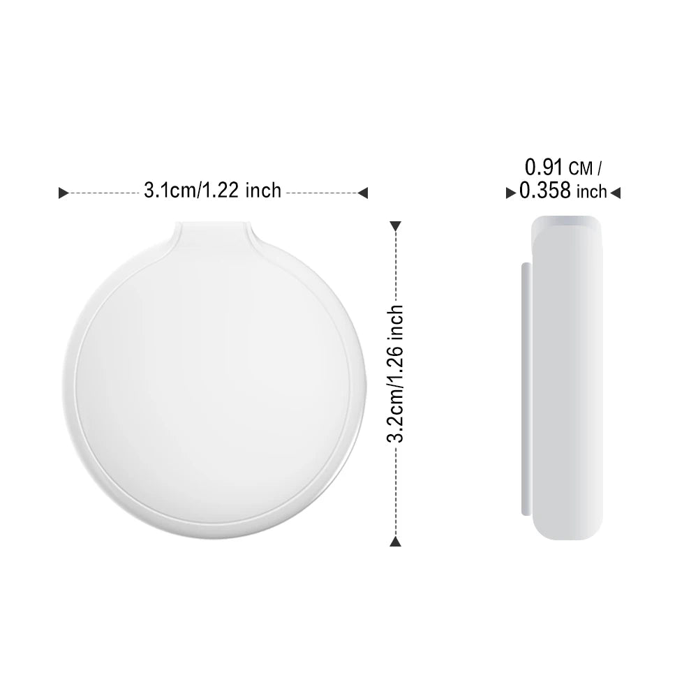Etiqueta Inteligente Antipérdida con Bluetooth y GPS para iOS, Localizador de Seguridad con Alarma Sonora y Recordatorio de Mensajes