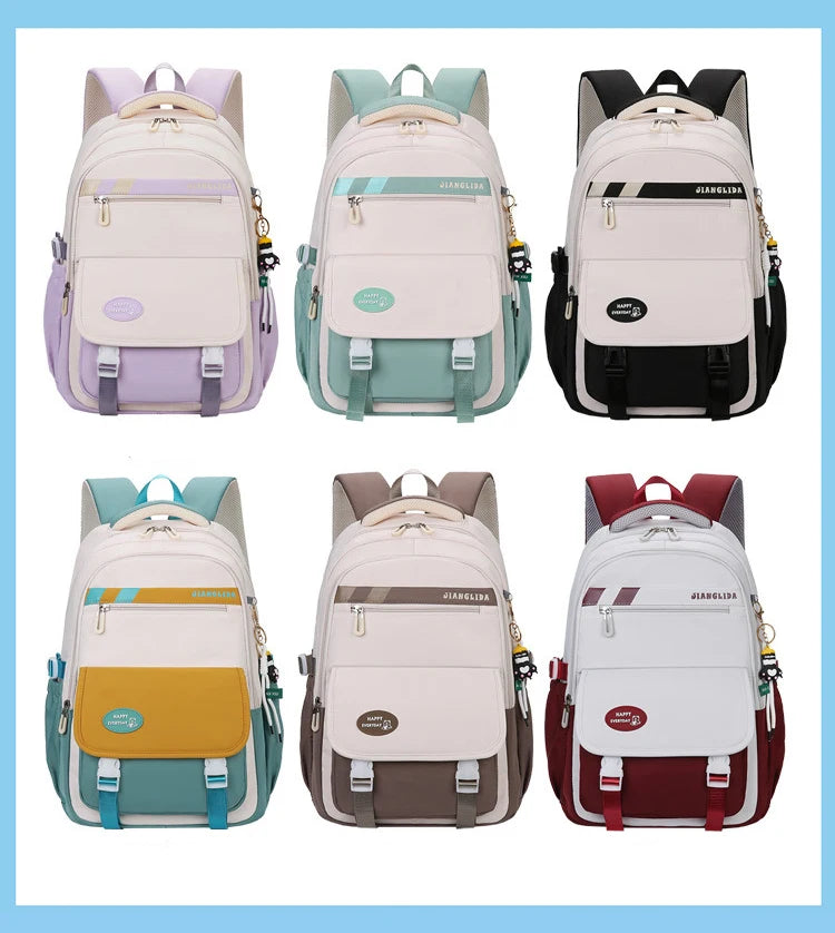 Mochila Escolar para Niños de Primaria y Adolescentes