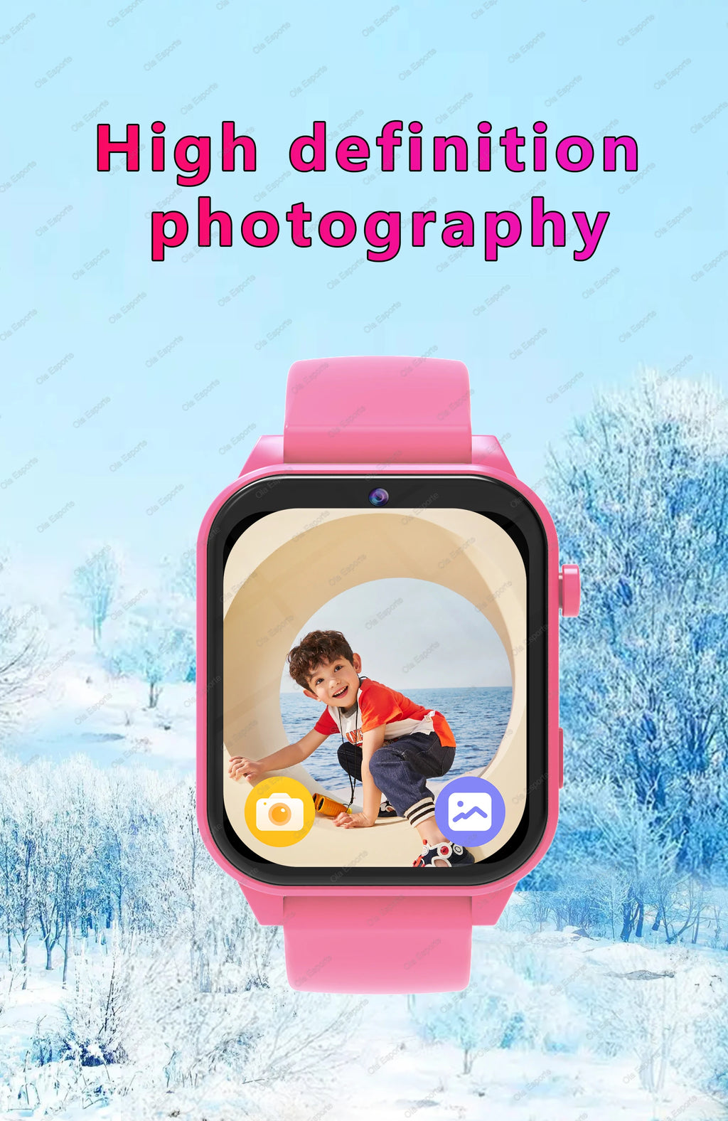 Reloj Inteligente Niños Cámara 18 Juegos