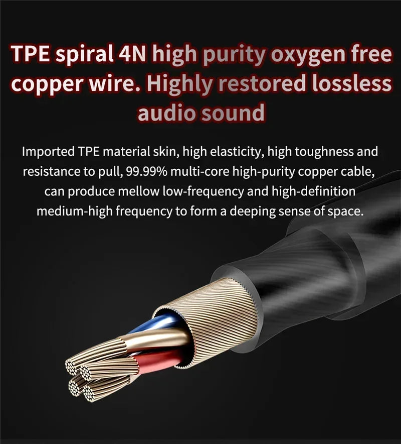 Auriculares intrauditivos originales QKZ AK6, auriculares con 6 unidades de controlador dinámico y micrófono, auriculares estéreo deportivos HIFI con subwoofer, auriculares de monitorización